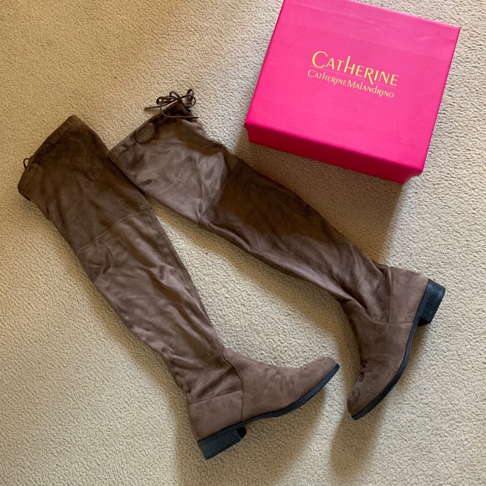 Suede over the knee boots (25” long) size: 7.5